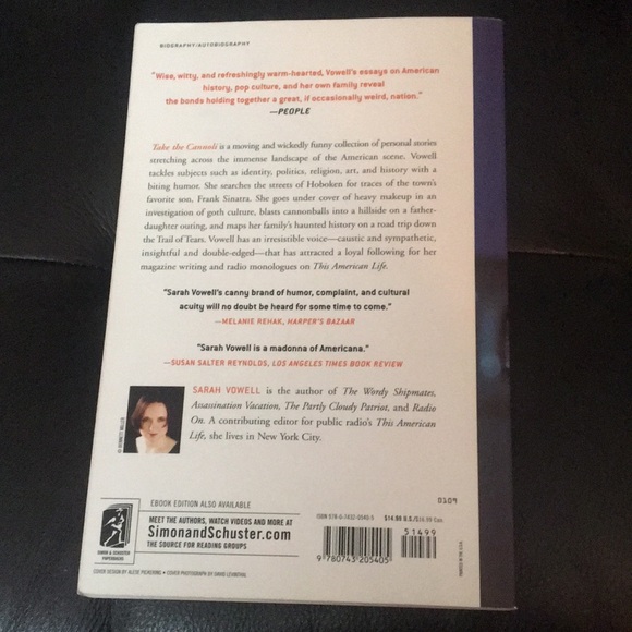 📚Take the Cannoli by Sarah Vowell - Picture 2 of 3